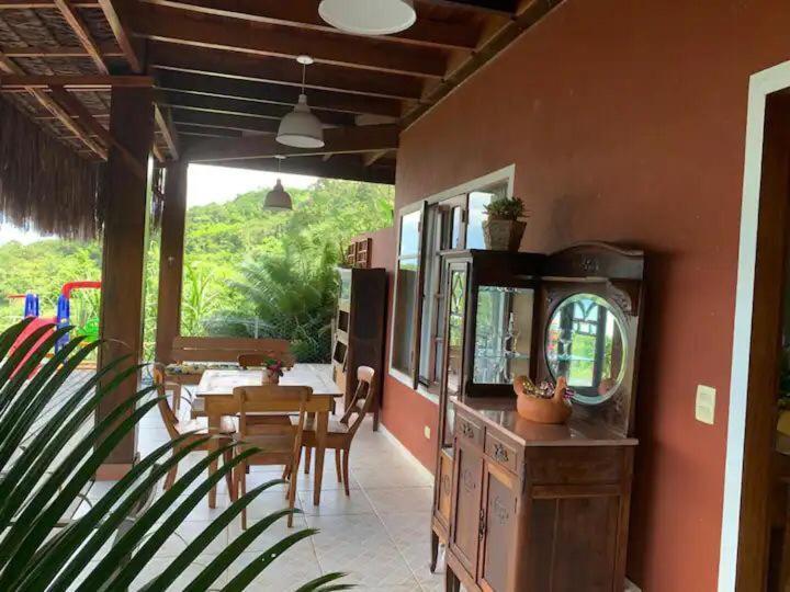 Casa Na Praia Com Vista Para O Mar Araquari Dış mekan fotoğraf